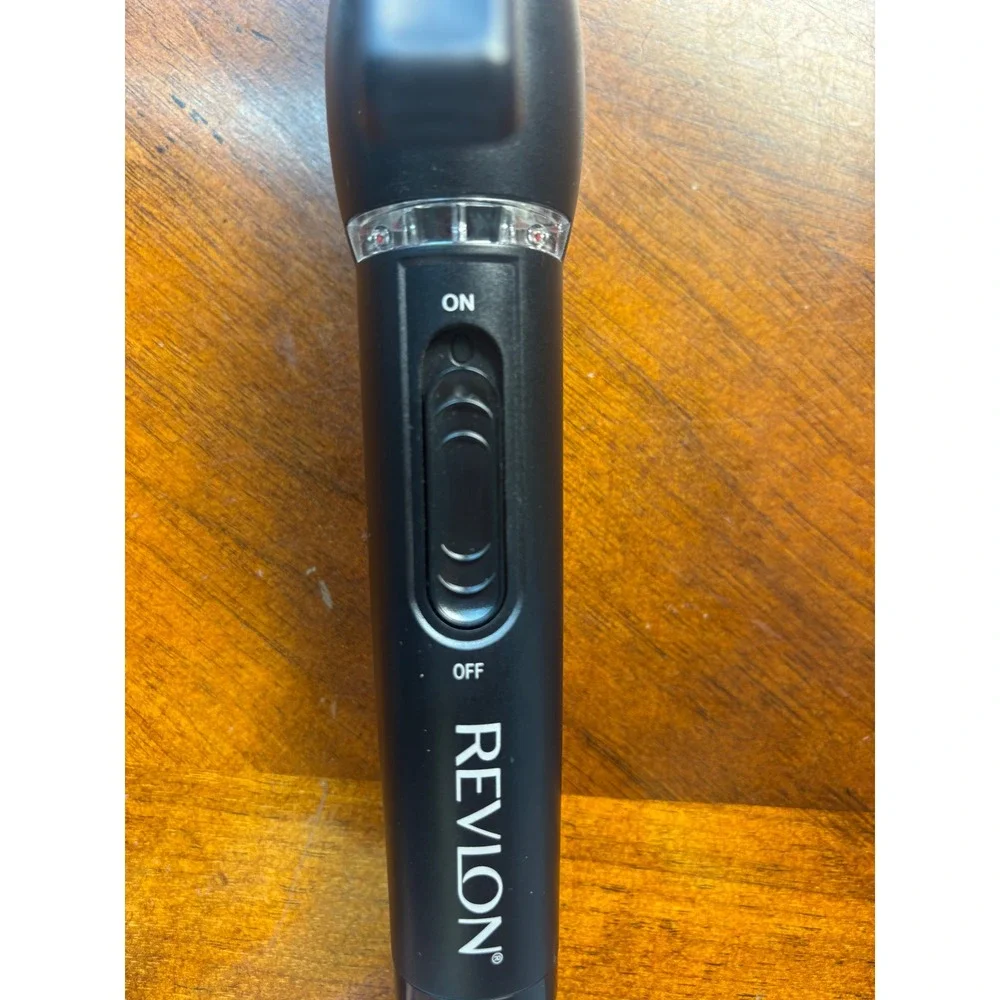 Revlon 1 Inch Curling Iron RVIR1176 Black Silver Ceramic Hair Styling Tool